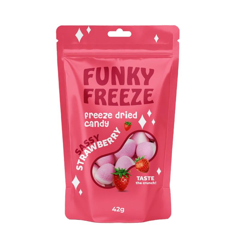 Funky Freeze Strawberry Freeze Dried Candy 42g