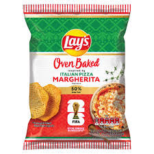 Lays Baked Pizza Margarita Chips 110g