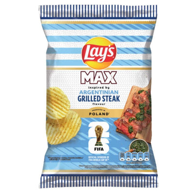 Lays max grilled steak 120g