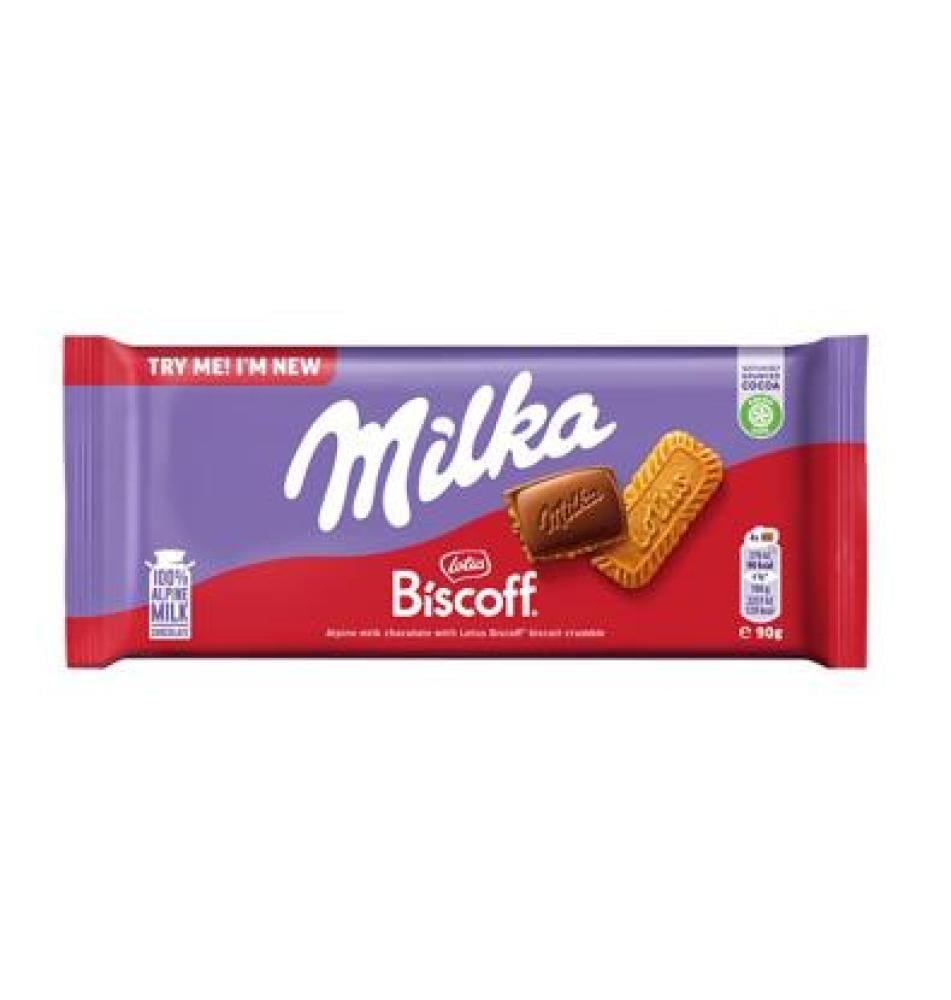 Milka lotus biscoff 90g
