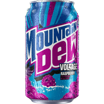 Mountain Dew Voltage Raspberry Citrus Ginseng Soda 355ml