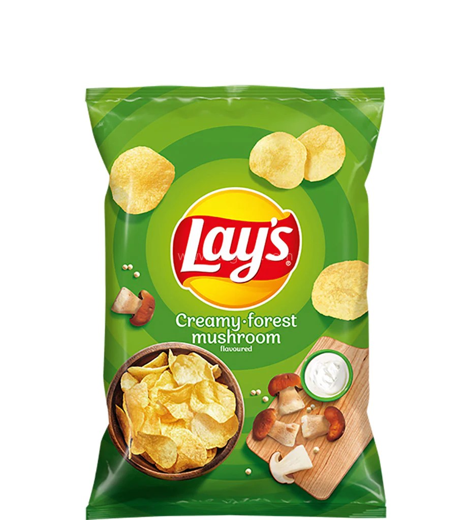 Lays Creamy Forest Mushrooms 130g