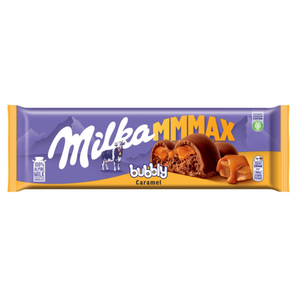 Milka Bubbly Caramel 250g