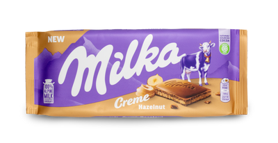 Milka Creme Halzelnut 100g