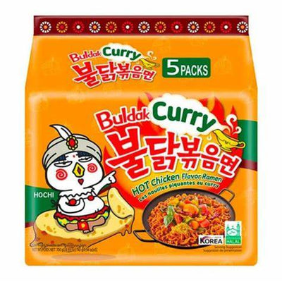 Samyang Hot Chicken Curry Flavor 140g x 5stk