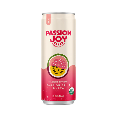 Passion Joy Passionfruit Guava Organic 355ml