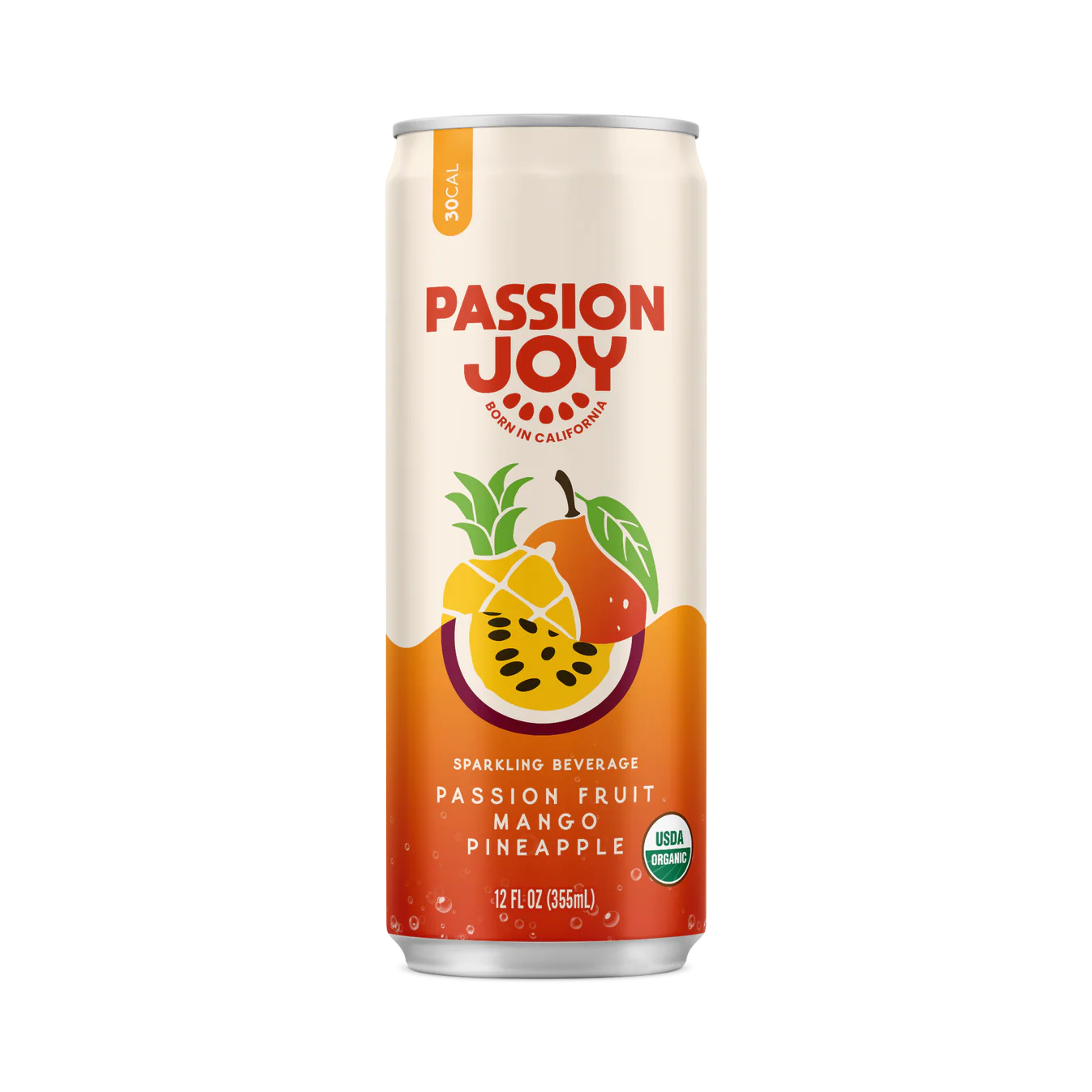Passion Joy Passionfruit Mango Organic 355ml