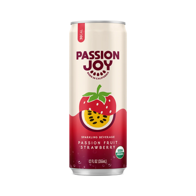 Passion Joy Passionfruit Strawberry Organic 355ml