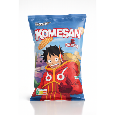 Ultrapop One Piece Komesan Barbeque 60g