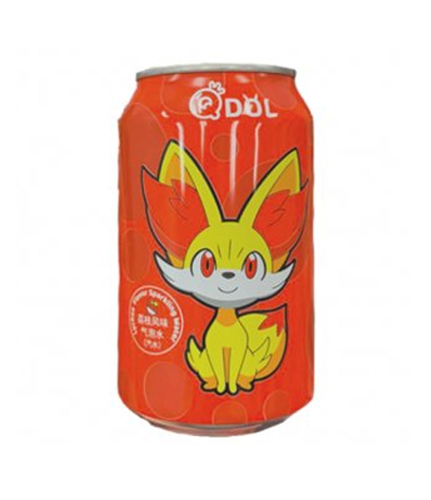 Qdol Pokemon Sparkling Water - Lychee Flavour - 330ml