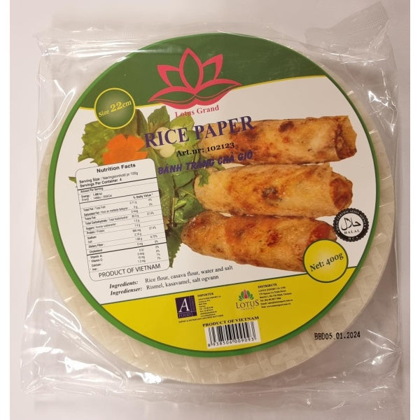 Lotus Grand Rice Paper 400g