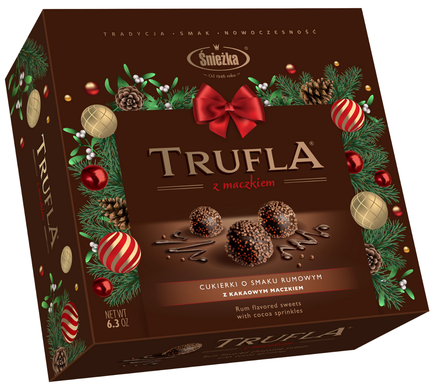 Sniezka Trufla Rum Flavored Sweets 180g