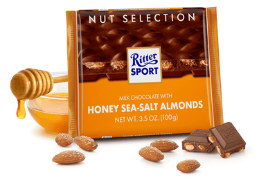 Ritter Sport Honey Salted Almonds 100g Datovare