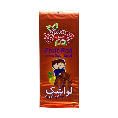 Anjoman Fruit Roll Apple & Sour Curd 100g