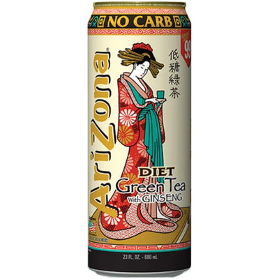 Arizona Diet Green Tea With Ginseng 650ml