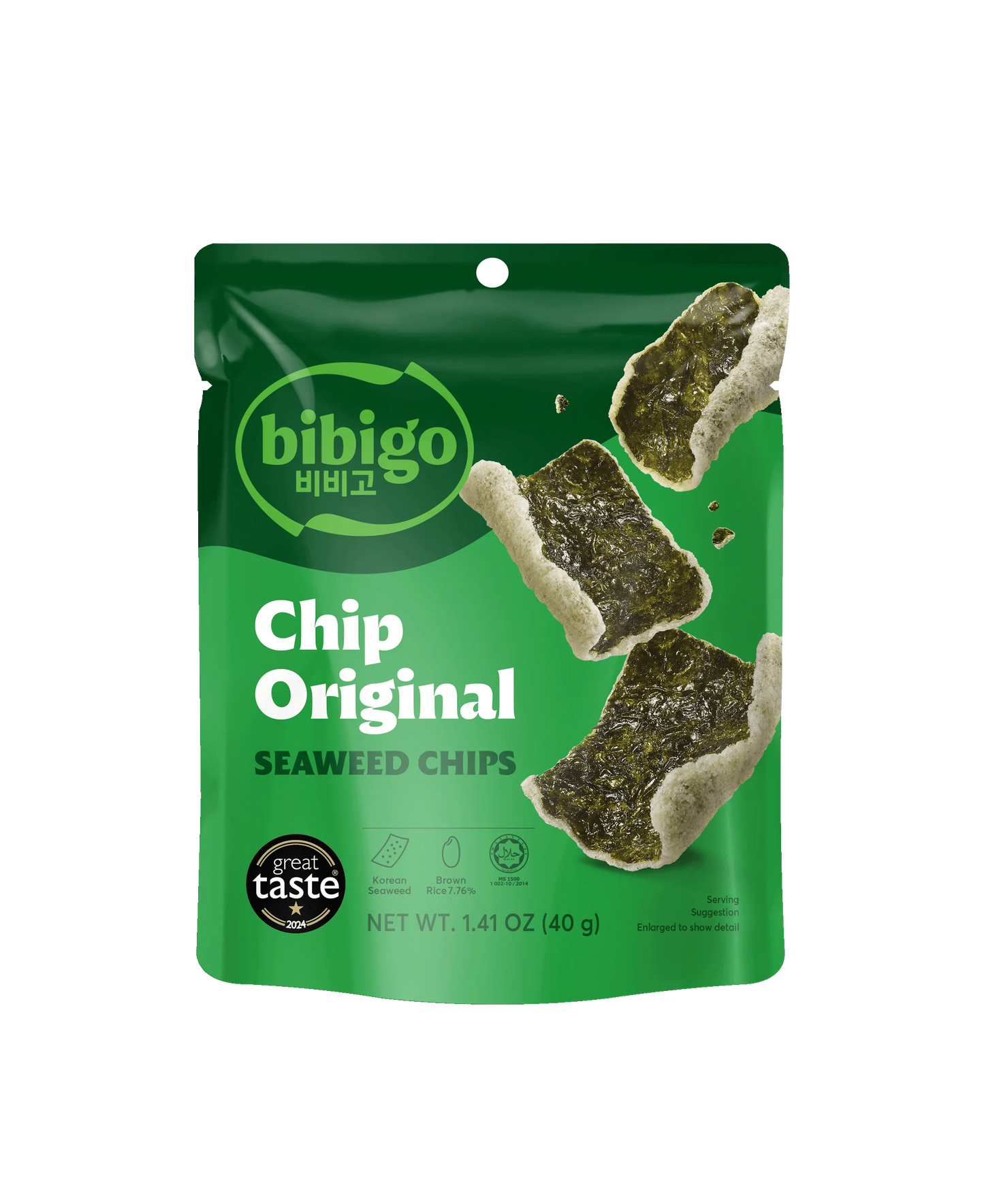 Bibigo Chip Original Seaweed Chips 40g