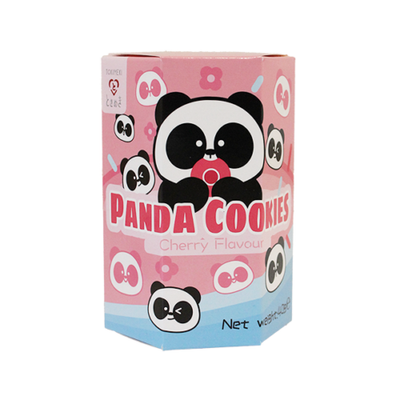 Panda Cookies Cherry flavor