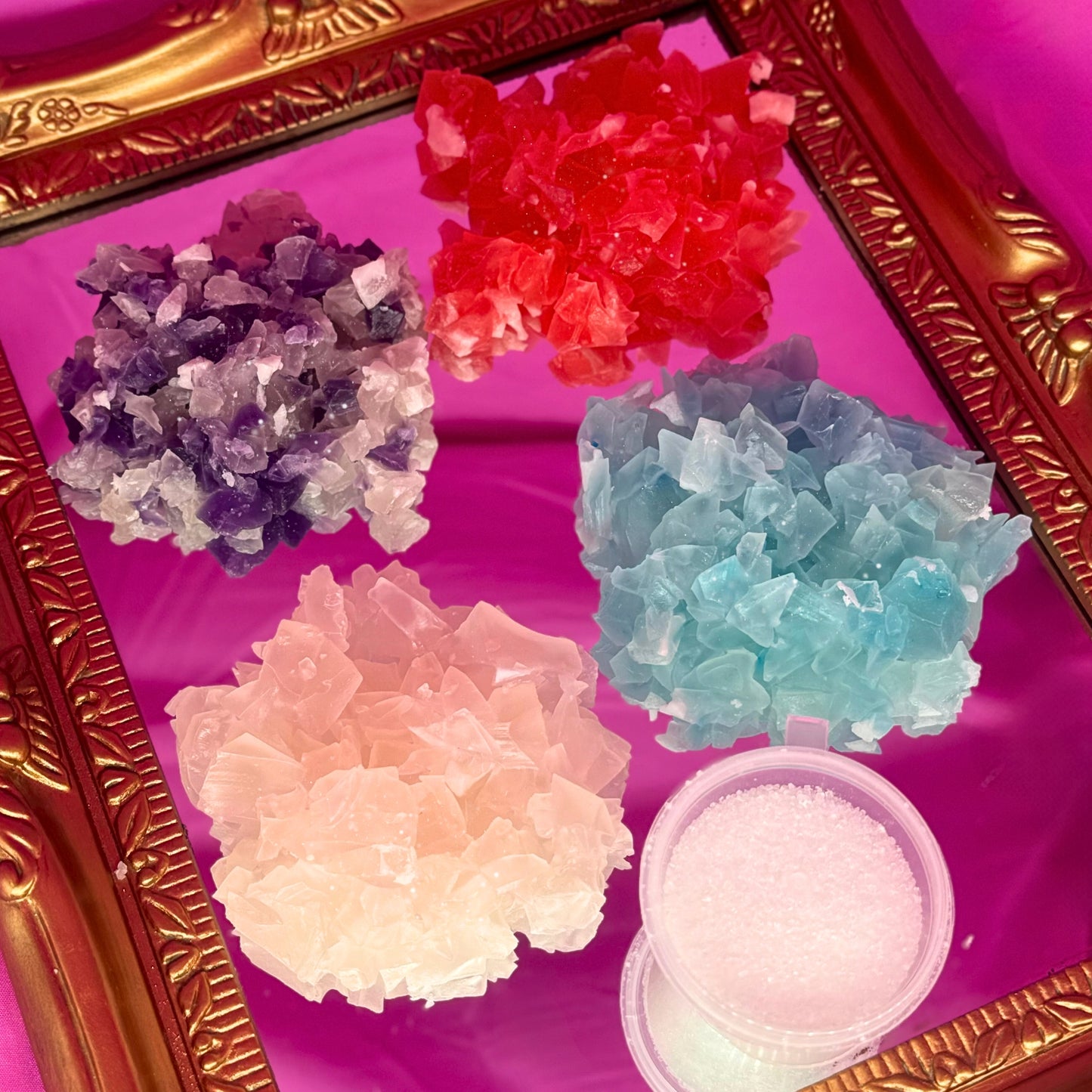 Crystal Clusters 4pk