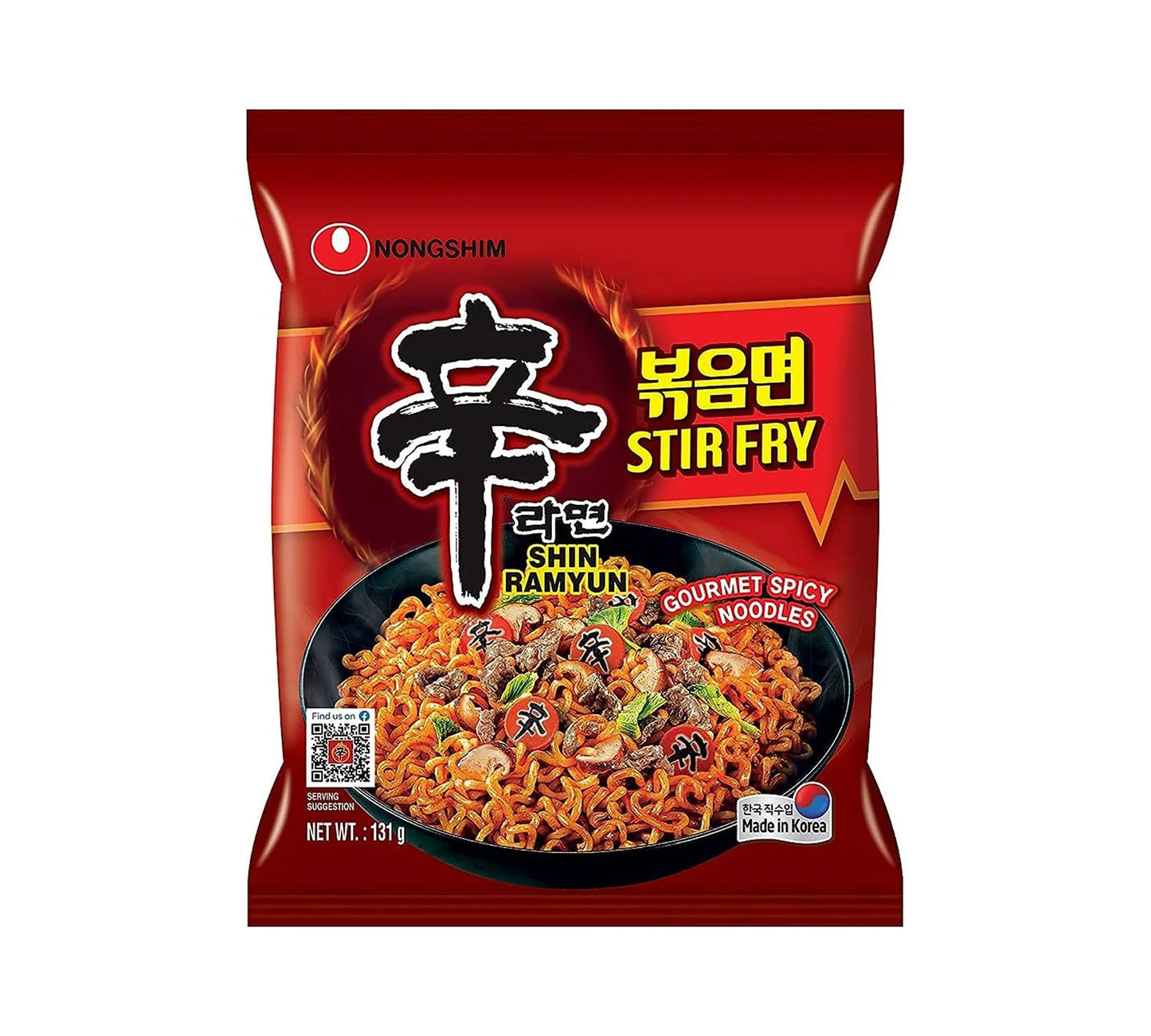 Nongshim Stir Fry Shin Ramyun Korea 655g