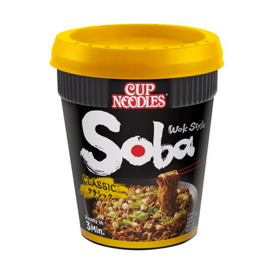 Nissin Soba Cup Noodles Classic Yakisoba saus 90g