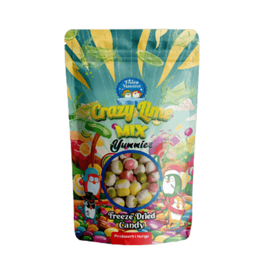 Freeze Dried Candy Crazy Lime Mix 75g