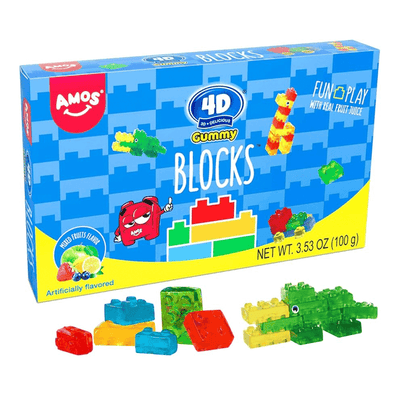 Amos Gummy Blocks 100g