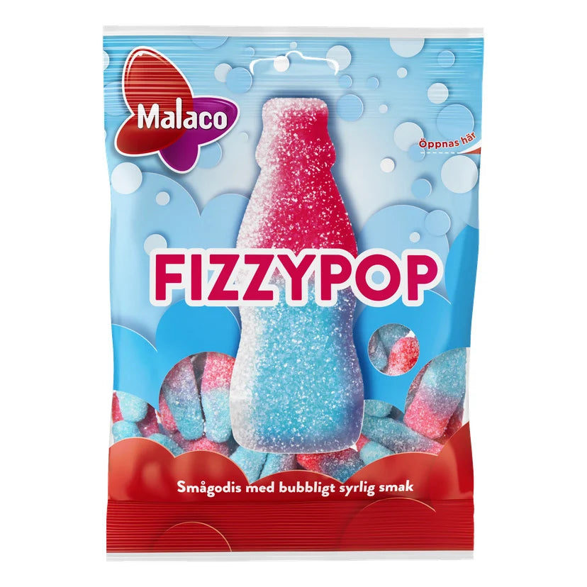 Malaco Fizzypop 80g