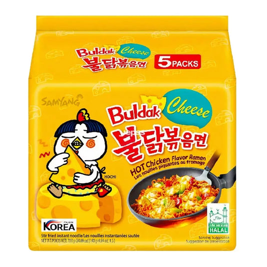 SamYang Instant Ramen Cheese Package Noodles
