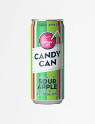 Candy Can Sour Apple Drink 330ml