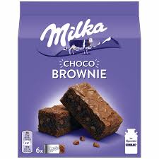 Milka Brownie Cakes with Chocolate Pieces 150g