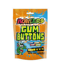 Howlers Gum Buttons 47g