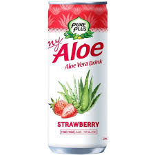 Pure Plus Aloe Vera Drink Strawberry 240g