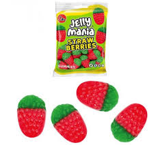 Jelly Mania Strawberries Halal 100g