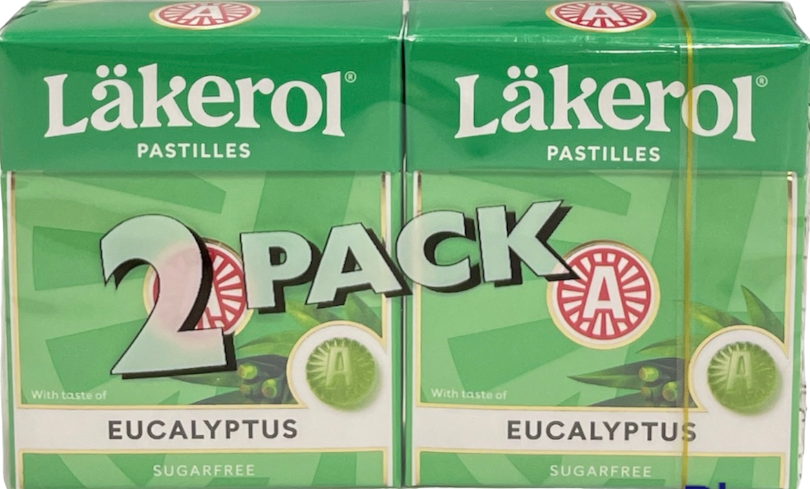 Läkerol 2pk Eucalyptus 50g