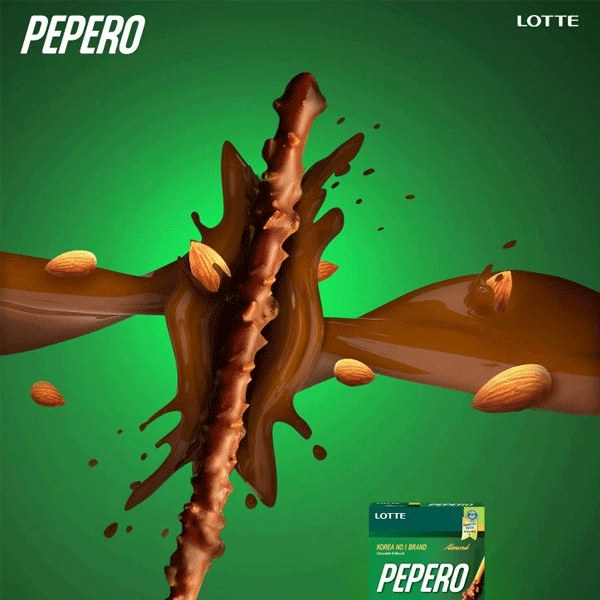 Pepero Biscuit With Almond 32g