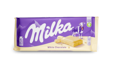 Milka White Chocolate 100g