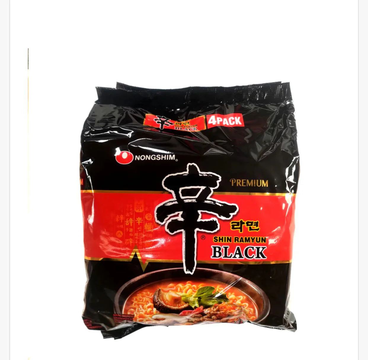 Nongshim premium shin ramyun black 520g