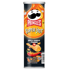 Pringles Super Hot Spicy Garlic Prawn 110g Datovare