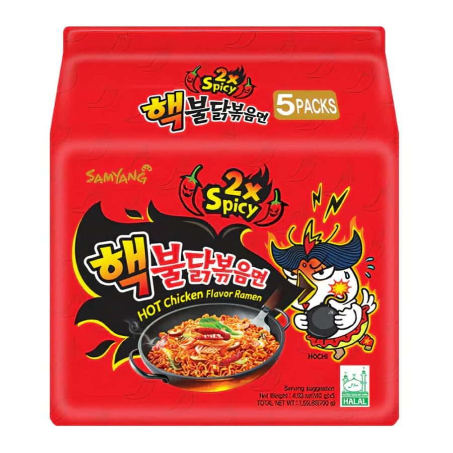 Samyang Buldak 2x Spicy Hot Chicken 5pk