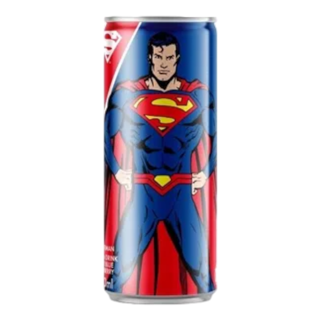 Superman Drink Sour Blue Raspberry 250ml