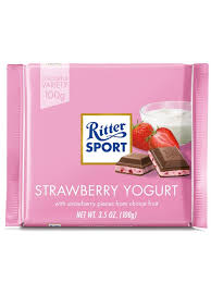 Ritter sport strawberry Yogurt