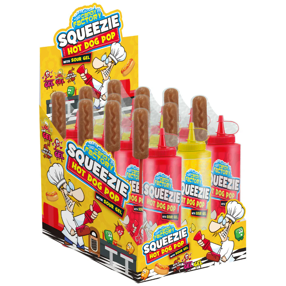 Squeeze Hot Dog Pop 80g 1stk