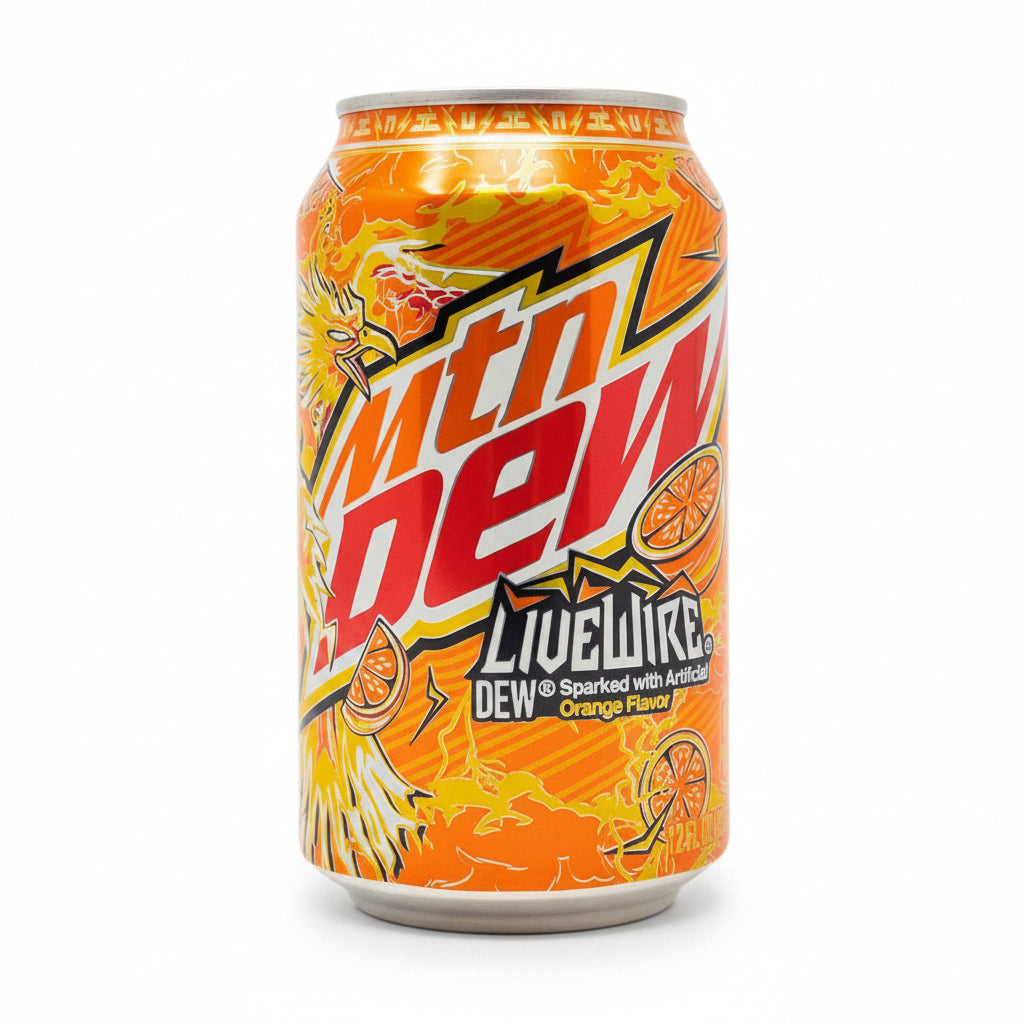 Mountain Dew LiveWire Orange 355ml