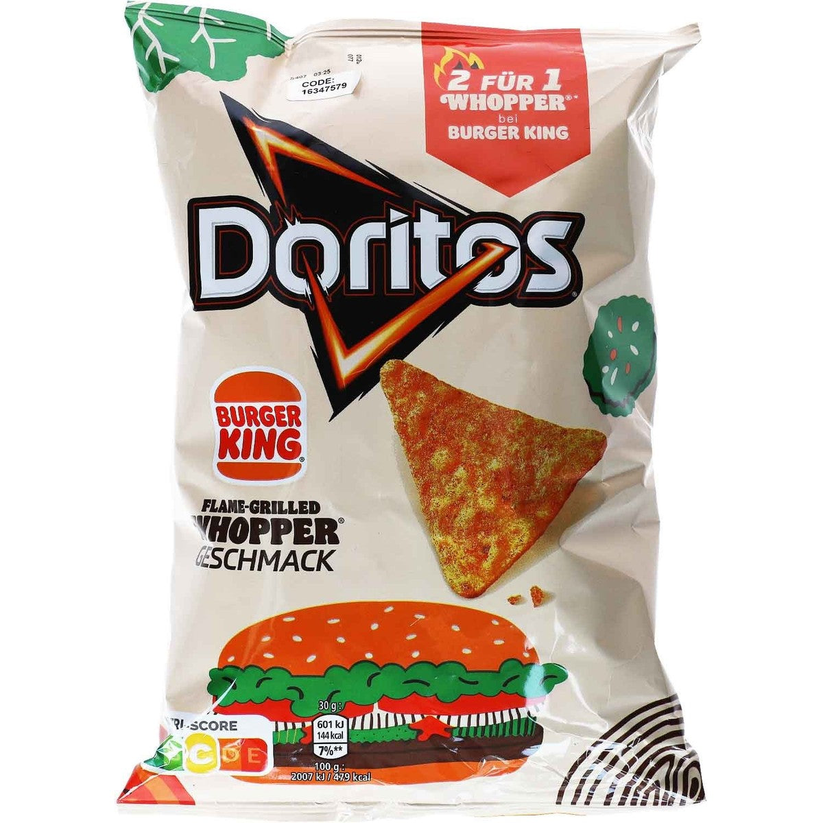 Doritos Burger King Whopper 100g