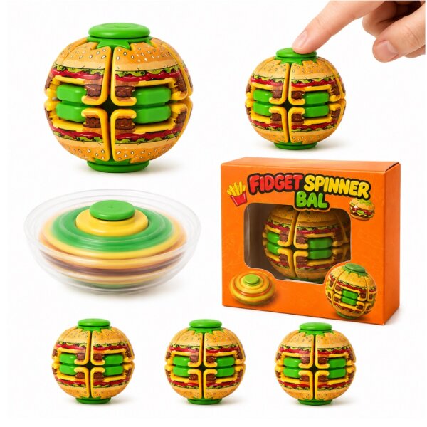 Fidget spinner Hamburger