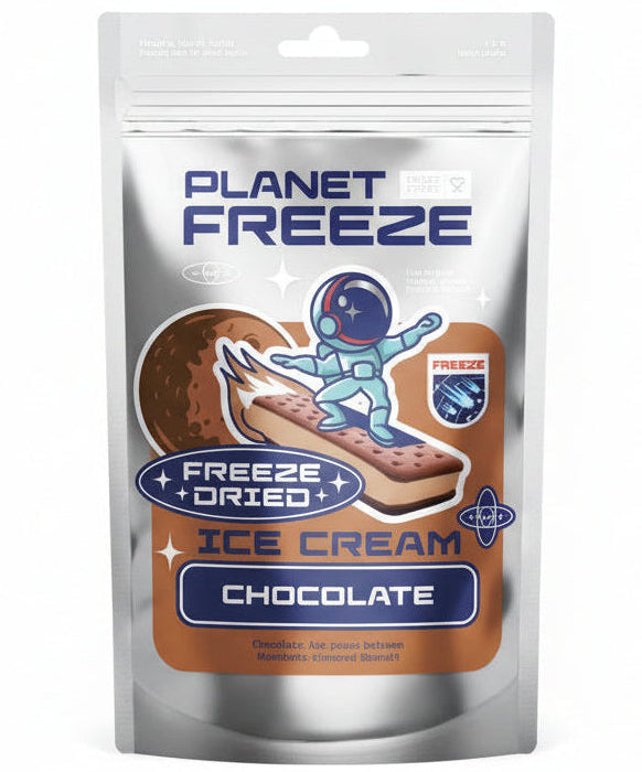 Planet Freeze Dried Ice Cream Chocolate 40g