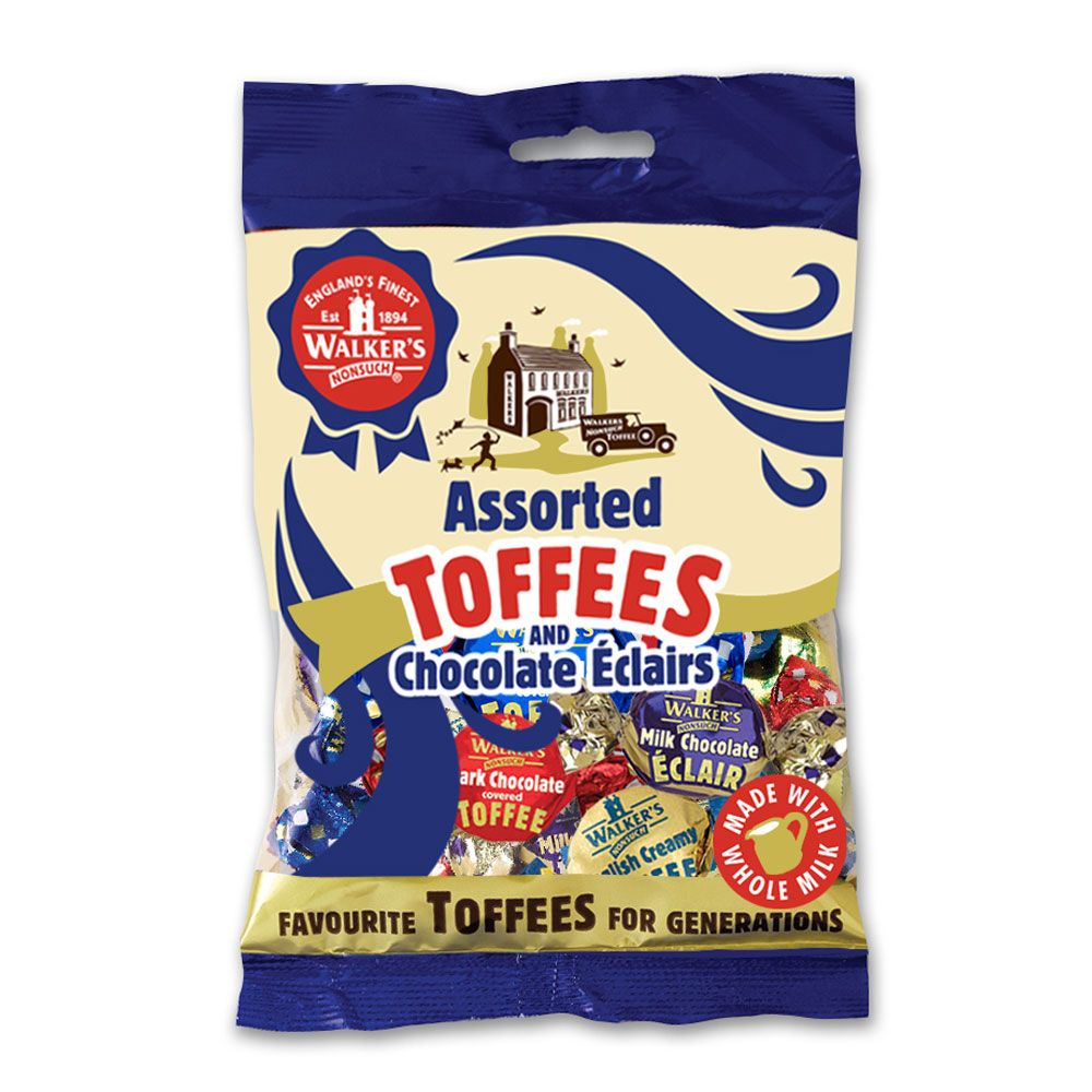 Walkers Assorted Chocolate Eclairs 150g