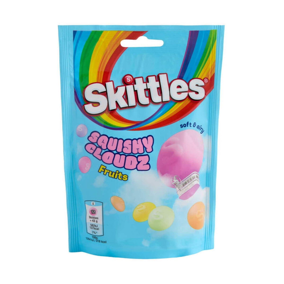 Skittles Squishy Cloudz Fruit 94g