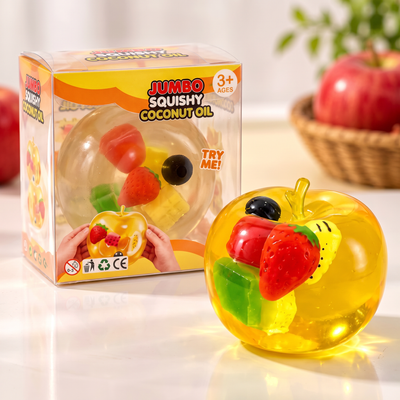 Jumbo Apple Coconut Oil Squishy