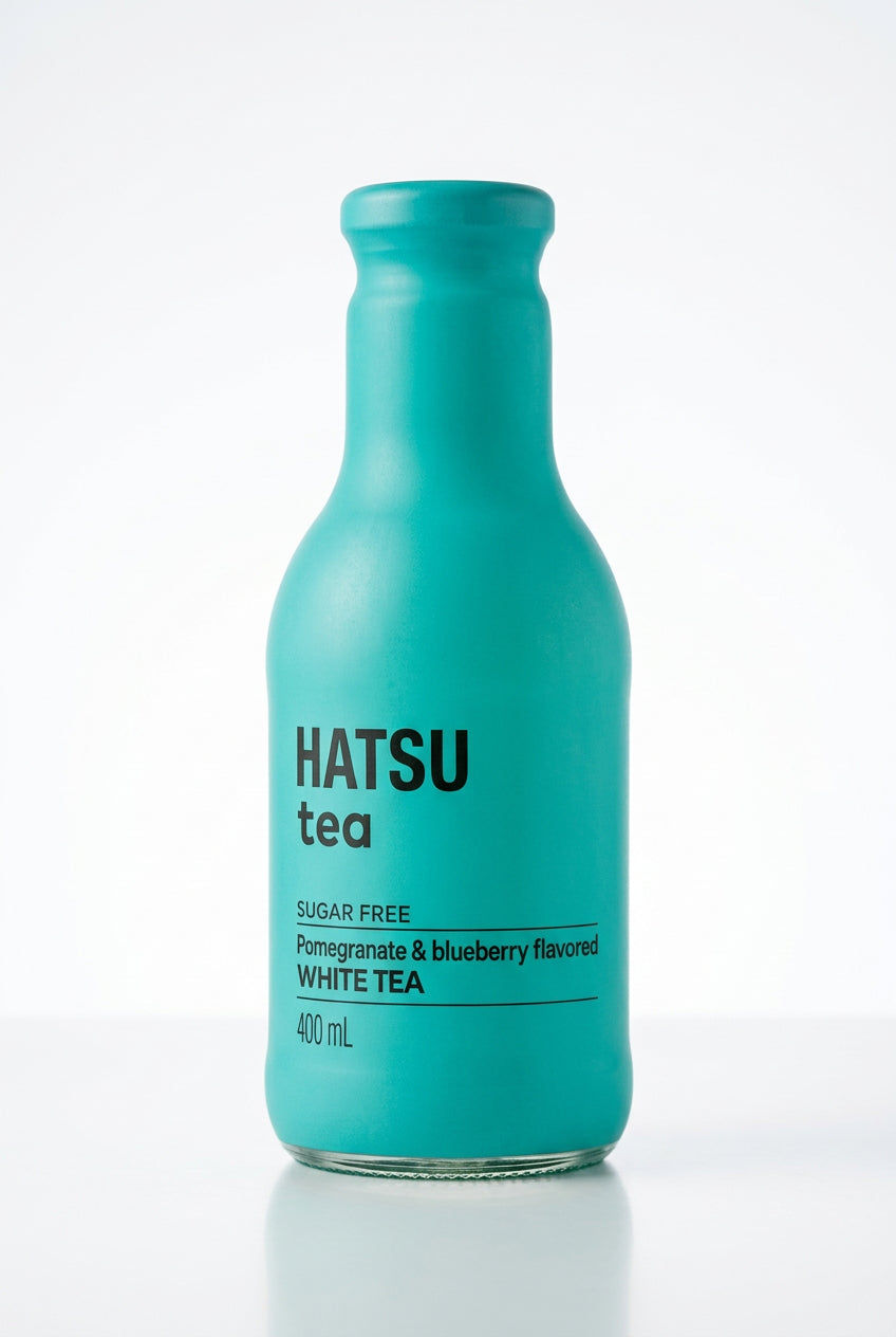 HATSU Tea Blåbær & Granateple 400ml